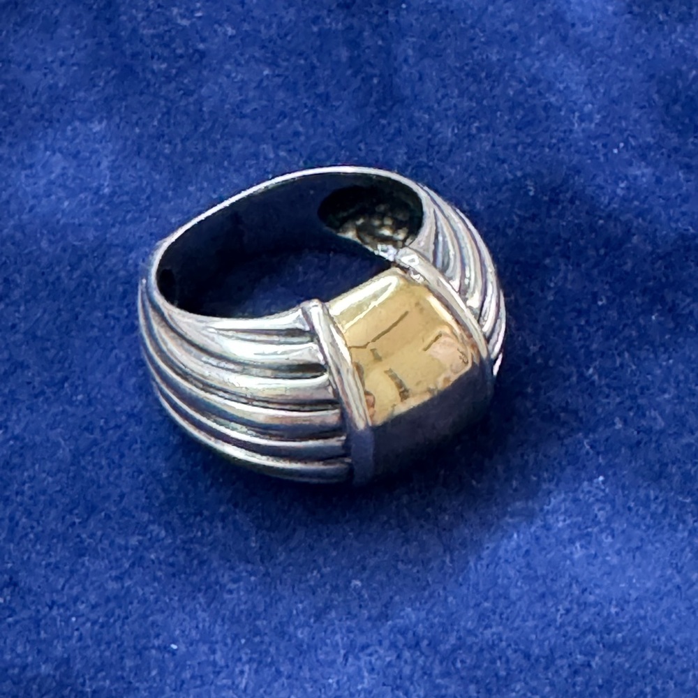 Alisa Italy 18k & Sterling Ring